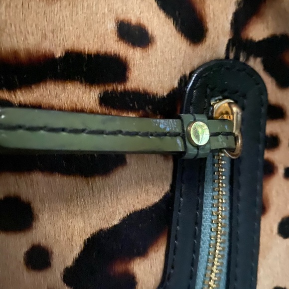 Authentic Tous soft leather and animal hair hobo - Picture 5 of 12